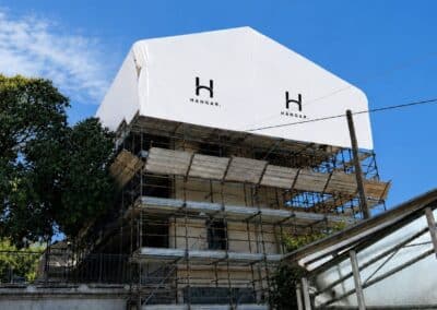 galleria coperture per cantieri edili
