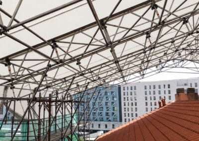 galleria coperture provvisorie ponteggi milano