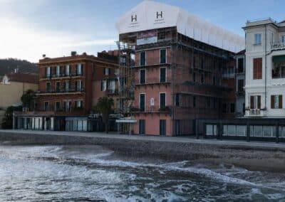 galleria coperture temporanee cantieri liguria