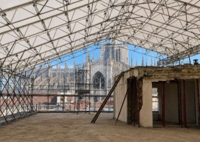 galleria coperture temporanee milano